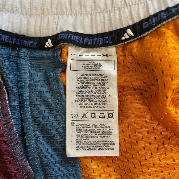 Daniel Patrick Adidas Basketball Mesh Short - Picture 7 of 7